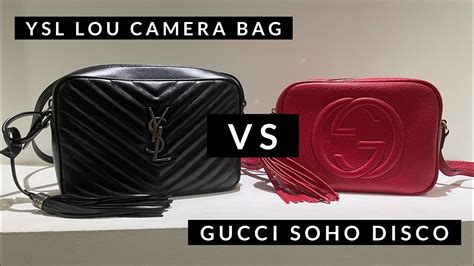 gucci soho vs ysl lou camera|YSL Lou Camera Bag VS. Gucci Soho Disco .